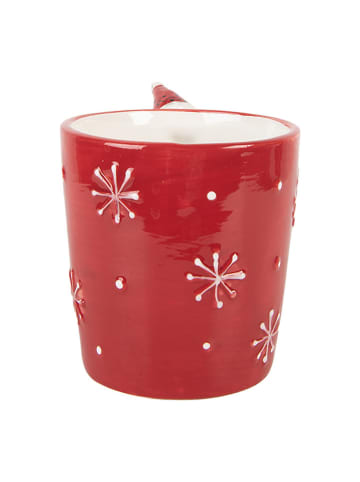 Clayre & Eef Jumbotasse in Rot - 400 ml