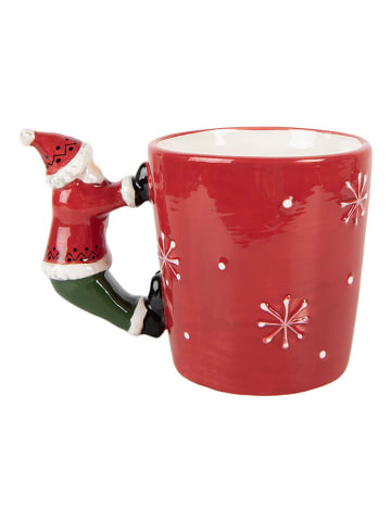 Clayre & Eef Jumbotasse in Rot - 400 ml