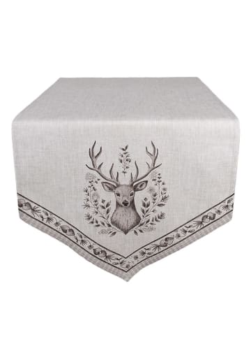 Clayre & Eef Tischläufer in Braun - (L)160 x (B)50 cm