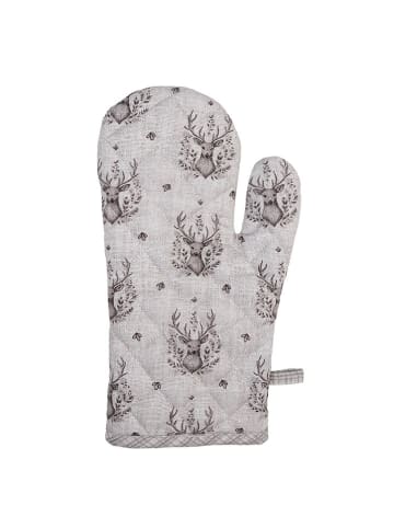 Clayre & Eef Ovenwant bruin - (L)30 x (B)18 cm