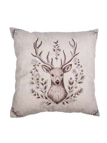 Clayre & Eef Kussenhoes bruin - (L)45 x (B)45 cm