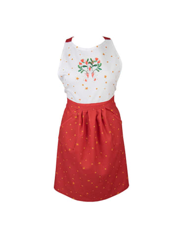 Clayre & Eef Kochschürze in Rot - (L)85 x (B)70 cm