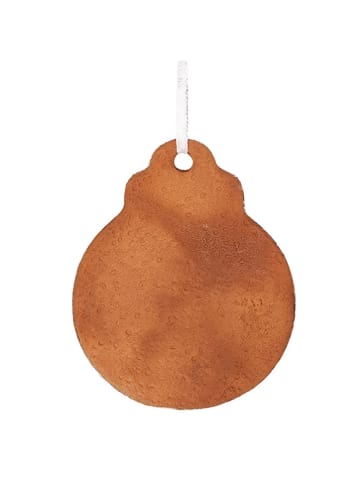 Clayre & Eef Kerstboomversiering lichtbruin - (B)8 x (H)10 cm