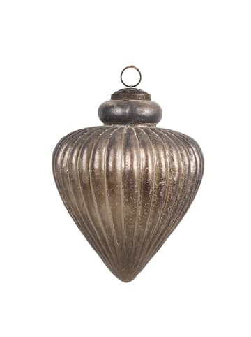 Clayre & Eef Christbaumkugel in Gold - (H)17 x  Ø 13 cm