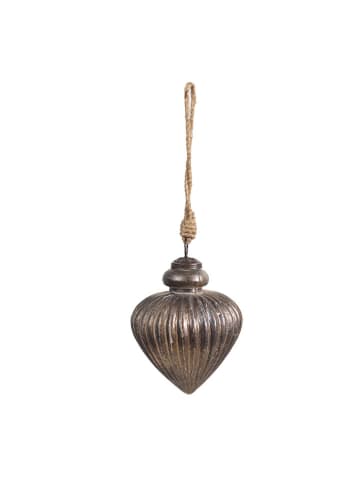Clayre & Eef Christbaumkugel in Gold - (H)12 x  Ø 10 cm