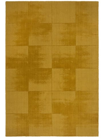 Flair Rugs Woll-Teppich "Demi" in Gelb