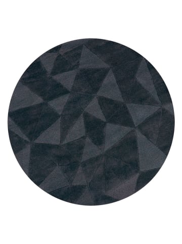 Flair Rugs Wełniany dywan "Moderno" w kolorze czarnym