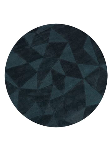 Flair Rugs Woll-Teppich ''Moderno'' in Petrol