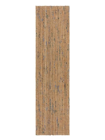Flair Rugs Chodnik "Sarita" w kolorze jasnobrązowo-niebieskim z juty