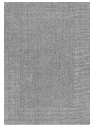 Flair Rugs Wollen tapijt lichtgrijs