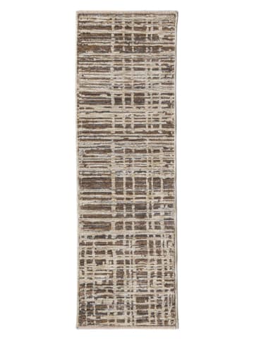 Flair Rugs Chodnik "Lattice" w kolorze beżowo-jasnobrązowym