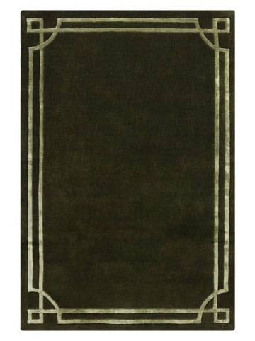 Flair Rugs Wełniany dywan "Gatsby" w kolorze czarnym