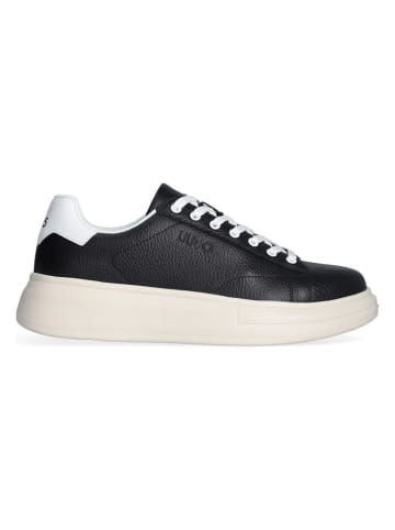 Liu Jo Leren sneakers zwart/wit