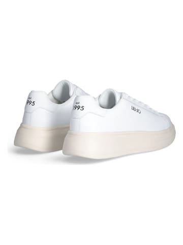 Liu Jo Leder-Sneakers in Weiß