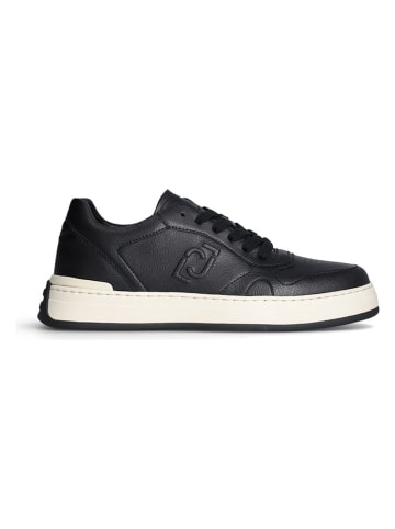 Liu Jo Skórzane sneakersy w kolorze czarnym