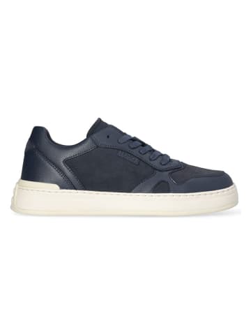 Liu Jo Leren sneakers donkerblauw