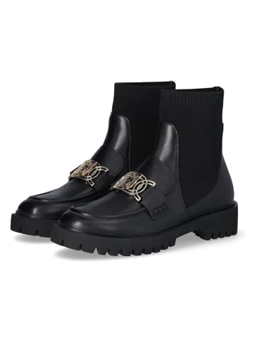 Liu Jo Leren chelseaboots zwart