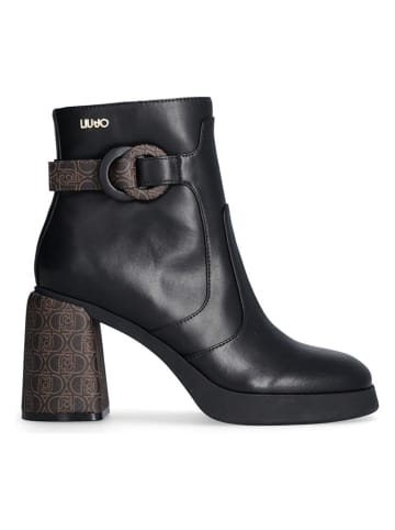 Liu Jo Stiefeletten in Schwarz/ Hellbraun