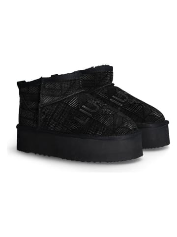 Liu Jo Leren boots zwart