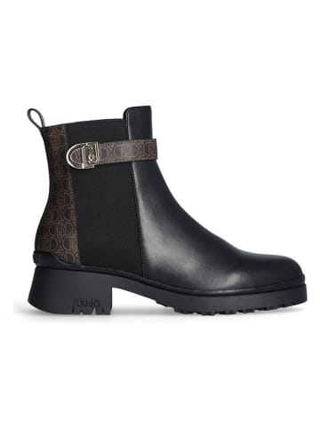 Liu Jo Chelsea-Boots in Schwarz/ Braun