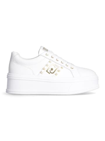 Liu Jo Leder-Sneakers in Weiß