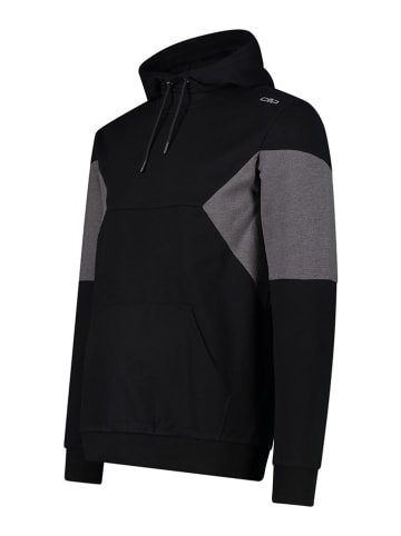 cmp Hoodie in Schwarz/ Grau