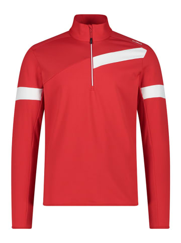 CMP Fleece trui rood/wit