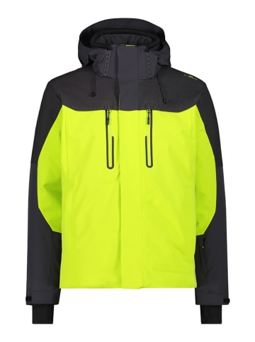 CMP Ski-/ Snowboardjacke in Gelb/ Schwarz