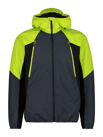 CMP Skijacke in Grau/ Limette/ Schwarz