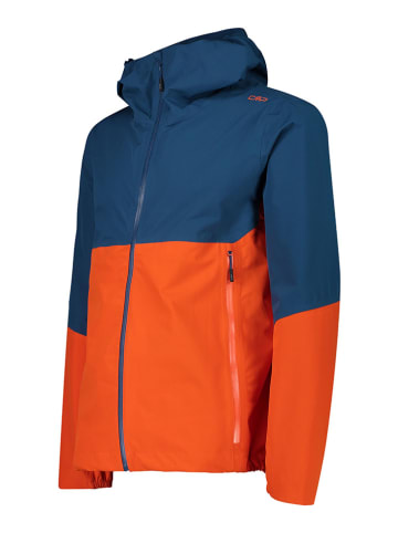 cmp Kurtka funkcyjna w kolorze granatowo-pomarańczowym