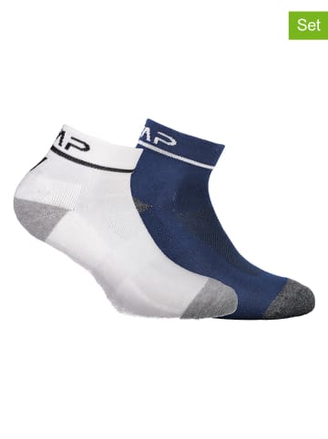 CMP 2er-Set: Socken in Weiß/ Dunkelblau