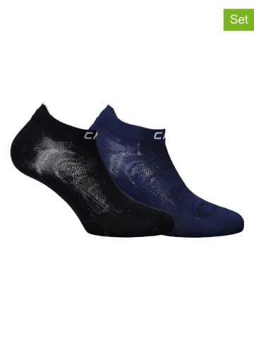 CMP 2er-Set: Socken in Schwarz/ Dunkelblau