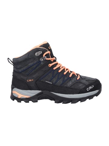 CMP Leder-Trekkingschuhe "Rigel" in Schwarz/ Anthrazit