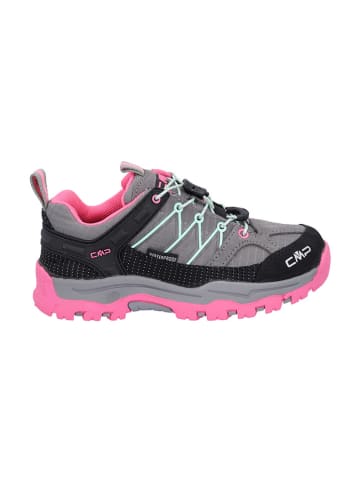 CMP Leder-Trekkingschuhe "Rigel" in Grau/ Pink/ Schwarz