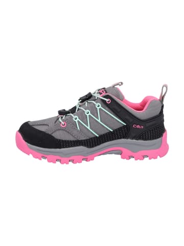 CMP Leren trekkingschoenen "Rigel" grijs/roze/zwart
