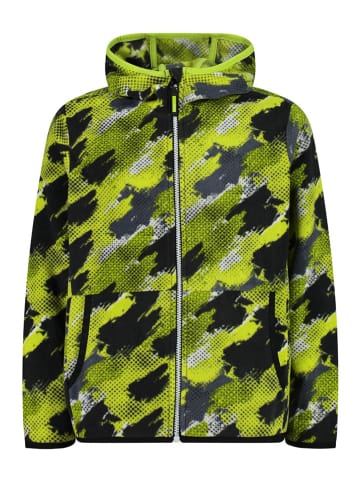CMP Hybridjacke in Grün/ Schwarz