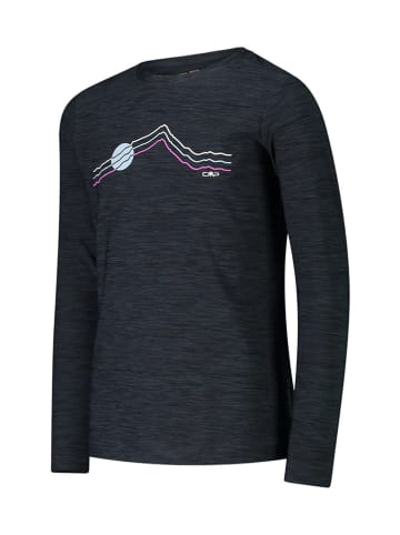 CMP Functionele longsleeve antraciet