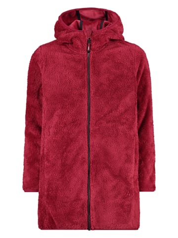 CMP Parka pluszowa w kolorze czerwonym