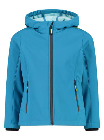 CMP Softshelljas blauw