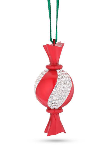 Swarovski Kryształowa zawieszka w kolorze czerwono-zielonym