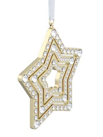 Swarovski Kristallen ster transparant/goudkleurig