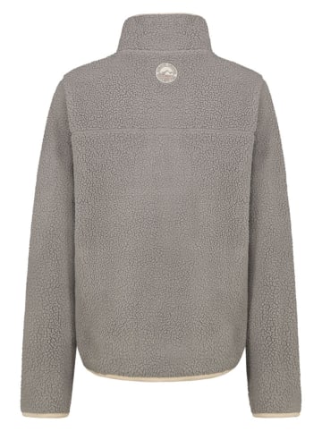 Sublevel Fleecepullover in Taupe/ Rosa