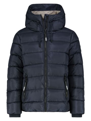 Sublevel Doorgestikte jas donkerblauw