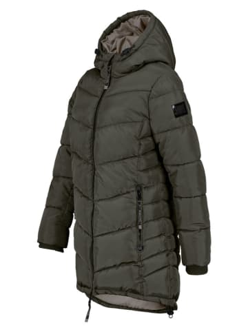 Sublevel Płaszcz pikowany w kolorze ciemnozielonym