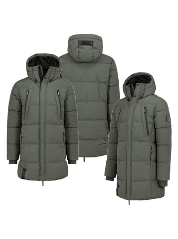 Sublevel Steppmantel in Khaki