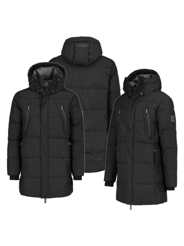 Sublevel Płaszcz pikowany w kolorze czarnym