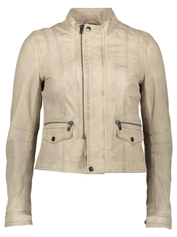 Buffalo Lederjacke in Beige