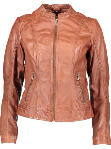 7eleven Lederjacke "Colin" in Camel
