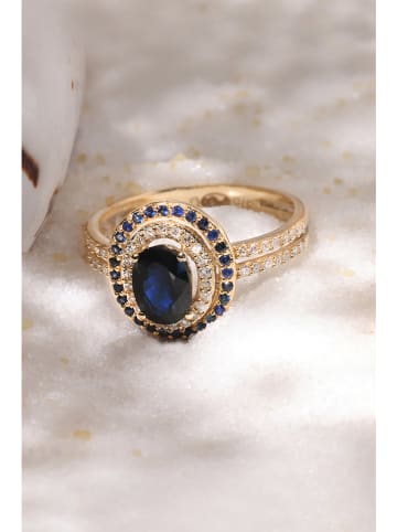 DIAMANTA Gouden ring "Firenze nouvelle" met diamanten