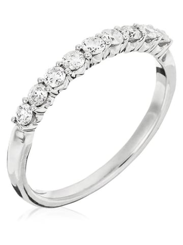 DIAMANTA Witgouden ring "Only you" met diamanten